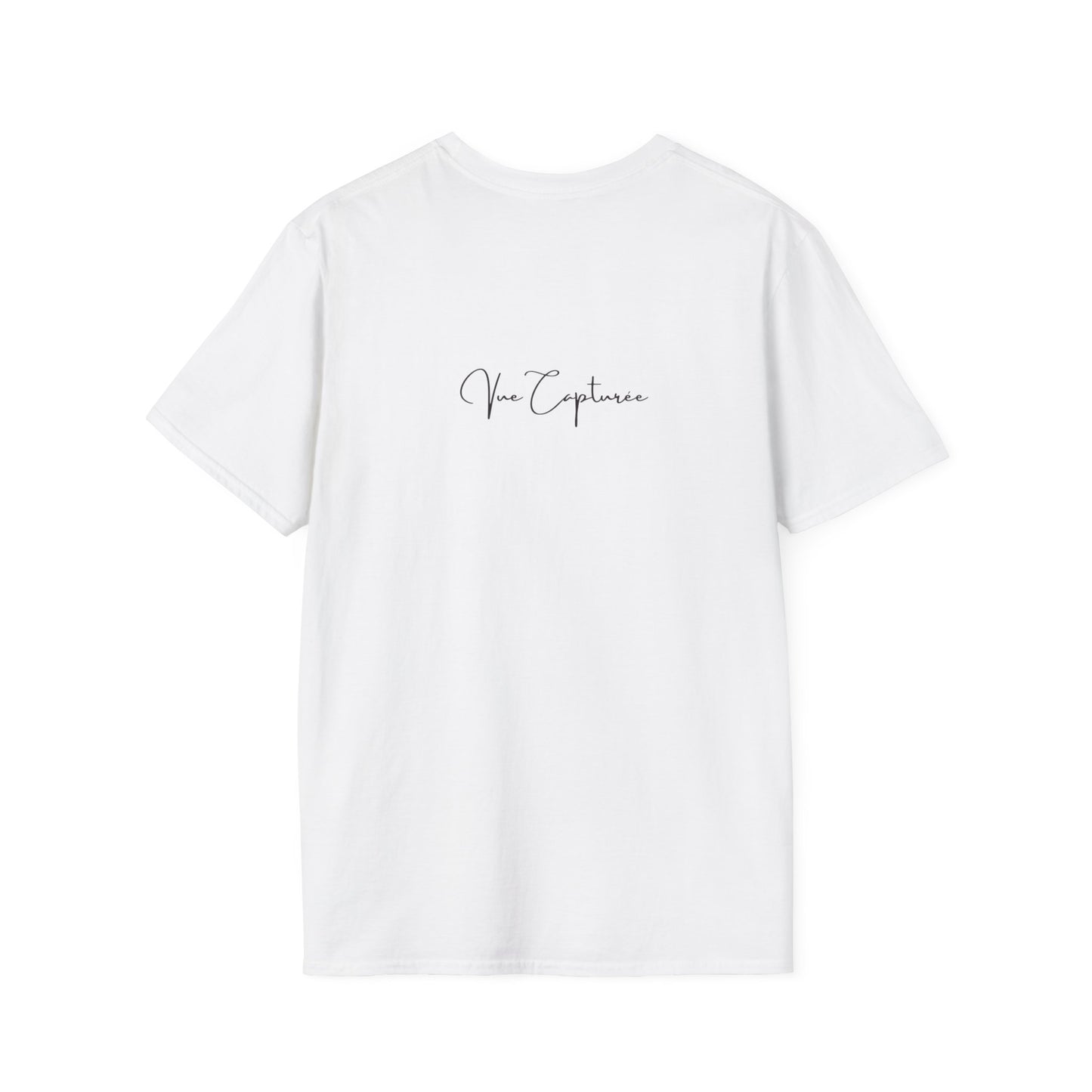 Blue Dye Premium Pure Cotton Graphic T-Shirt - Unisex - Backside